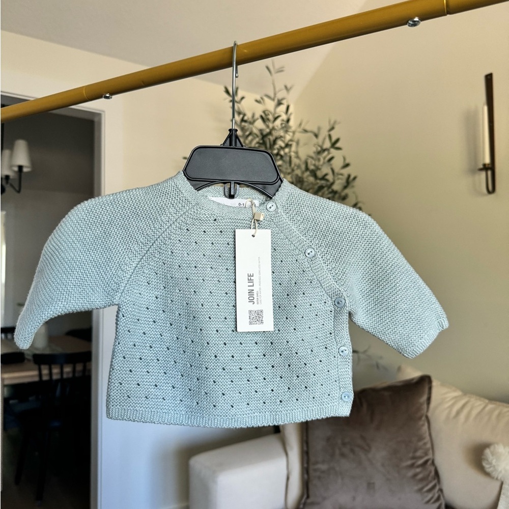 Zara knit baby sweater